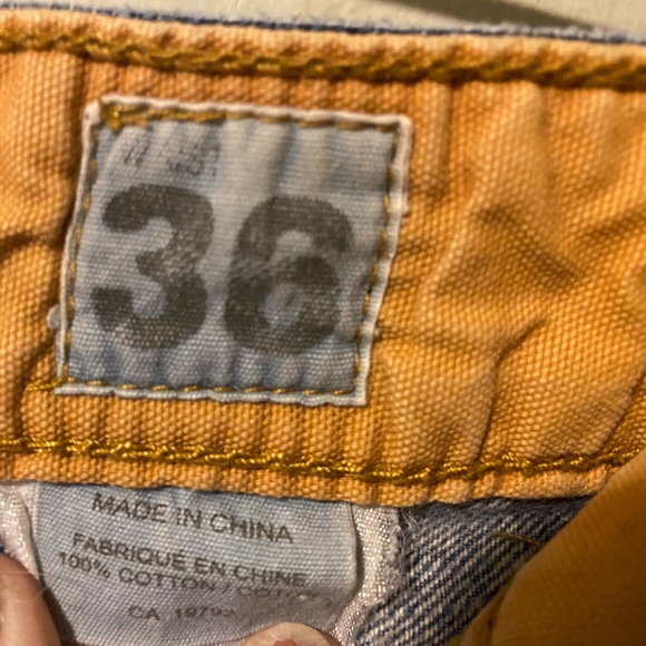 TIMBERLAND; men's jeans, loose fit; 36 x 32 - Picture 7 of 8